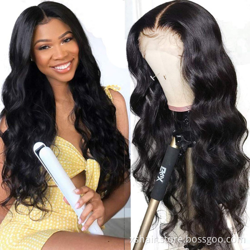 The New Listing 613 13X6 Lace Frontal 13X4 40 360 34 Long Hair Natural 24 12 Inch Body Wave Wig